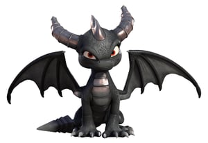 This is the Avatar Image for the Dark Spyro (Skylanders Academy) AI Voice and Text to Speech Generator